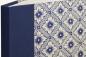 Preview: Blue photo album "Loisl", retro album, handmade
